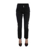 Zwarte Slouchy Fit Jeans voor Trendsetters Costume National , Black , ...