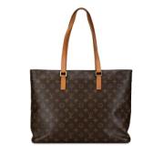 Pre-owned Canvas louis-vuitton-bags Louis Vuitton Vintage , Brown , Da...