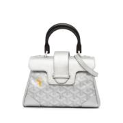 Pre-owned Fabric handbags Goyard Vintage , Gray , Dames