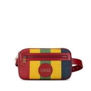 Pre-owned Canvas crossbody-bags Gucci Vintage , Multicolor , Dames