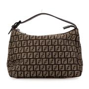 Pre-owned Canvas handbags Fendi Vintage , Brown , Dames