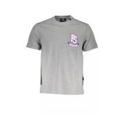 Grijs T-shirt met korte mouwen en ronde hals Plein Sport , Gray , Here...