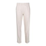 Flanellen Stretch Broek D.Exterior , White , Dames