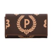 Trendy Wallet for Men and Women Pollini , Brown , Dames