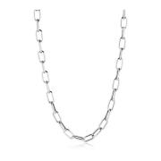 Rhodium Link Capri Sterling Zilver Sif Jakobs Jewellery , Gray , Dames