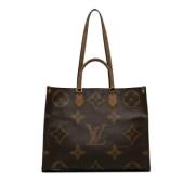 Pre-owned Canvas louis-vuitton-bags Louis Vuitton Vintage , Brown , Da...