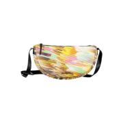 Gele Schoudertas met Verstelbare Band Desigual , Multicolor , Dames