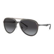 Rookgrijze Zonnebril EA 2145 Emporio Armani , Gray , Heren