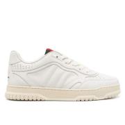 Multikleur Leren Sneakers Paneelontwerp Gucci , White , Heren