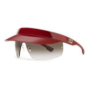 Mode Zonnebril Zwart Gradient Lens Dsquared2 , Red , Unisex