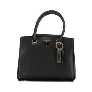 Zwarte Polyethyleen Handtas Noelle Tas Guess , Black , Dames