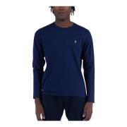 Katoenen Jersey Nachtjapon Ralph Lauren , Blue , Heren