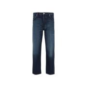 Klassieke Denim 5-Pocket Broek Emporio Armani , Blue , Heren