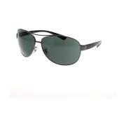 Oversize Aviator Style Zonnebril Ray-Ban , Black , Unisex