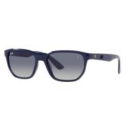 Sportieve Scuderia Ferrari Zonnebril Blauw Verloop Ray-Ban , Blue , Un...