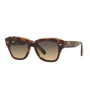 Vierkante zonnebril State Street Rb2186 Ray-Ban , Brown , Unisex