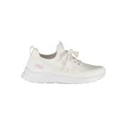 Elegante witte Run-It-sneakers met rozenversiering Fila , White , Dame...