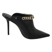 Elegante Zwart-Goud Leren Pumps Jimmy Choo , Black , Dames