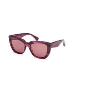 Violet Glimpse4 Zonnebril Max Mara , Purple , Unisex