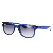 Junior New Wayfarer Zonnebril Blauw Ray-Ban , Blue , Unisex