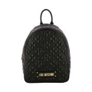 Damesrugzak Love Moschino , Black , Dames