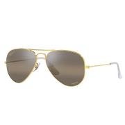 Klassieke Aviator Gepolariseerde Zonnebril Ray-Ban , Yellow , Unisex