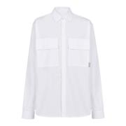 Katoenen nachthemd Balmain , White , Heren