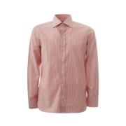 Elegant Pink Cotton Shirt Men Tom Ford , Pink , Heren