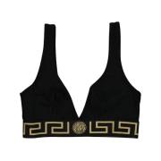 Medusa Bralette Versace , Black , Dames