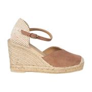 Stijlvolle Espadrilles met Sleehak Geox , Pink , Dames