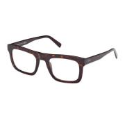 Donker Havana Brillenmontuur Ermenegildo Zegna , Brown , Unisex