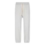 Grijze Track Broek Elastische Taille Jil Sander , Gray , Heren