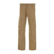 Katoen Aviation Pant Carhartt Wip , Beige , Heren