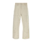 Dubbele Knie Sand Katoenmix Broek Carhartt Wip , Beige , Heren