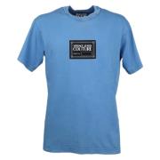 Katoenen T-Shirt van Versace Jeans Couture Versace Jeans Couture , Blu...