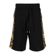 Zwarte Shorts Versace Jeans Couture , Black , Heren