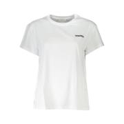 Geborduurd Logo Biologisch Katoen T-shirt Patrizia Pepe , White , Dame...