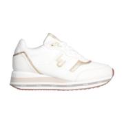 Witte sportieve synthetische sneakers Liu Jo , White , Dames