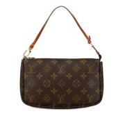 Pre-owned Canvas louis-vuitton-bags Louis Vuitton Vintage , Brown , Da...