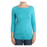 Blauw Modalmix Elegant Top Ermanno Scervino , Blue , Dames