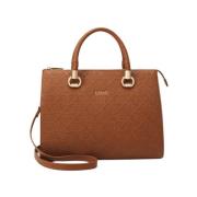 Stijlvolle Satchel Tas Liu Jo , Brown , Dames