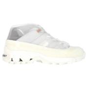 Pre-owned Rubber sneakers Burberry Vintage , White , Dames