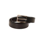 Pre-owned Leather belts Prada Vintage , Black , Heren