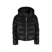 Elegante Hoodie in tijdloos Zwart YES ZEE , Black , Dames