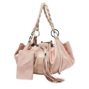 Pre-owned Leather handbags Givenchy Pre-owned , Pink , Dames