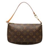 Pre-owned Canvas louis-vuitton-bags Louis Vuitton Vintage , Brown , Da...