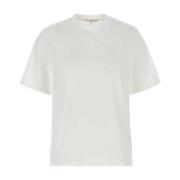 Katoenen Chiara T-shirt The Row , White , Dames