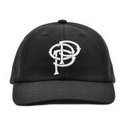 Sixpanel Hat Initials Style Pop Trading Company , Black , Unisex