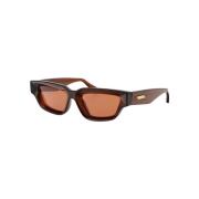 Stijlvolle zonnebril Bv1250S Bottega Veneta , Brown , Dames