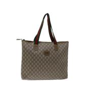 Pre-owned Canvas gucci-bags Gucci Vintage , Brown , Dames